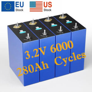10000 Cycle Life Hithium Lifepo4 280 Prismatic Battery Cell 3.2v Lifepo4 Battery 280ah Energy Storage Battery For Solar System