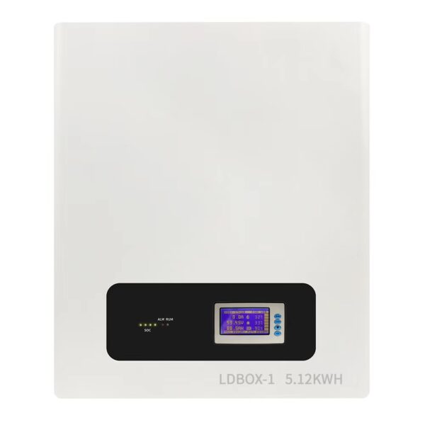 Lifepo4 Batteries 10Kwh 5Kwh 48V 51.2V Wall Mounted Lithium Ion Battery With Bms For Solar System - 图片 3